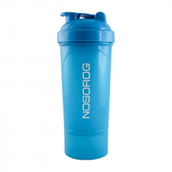 Nosorog Shaker 2 in 1 (350 ml, blue)