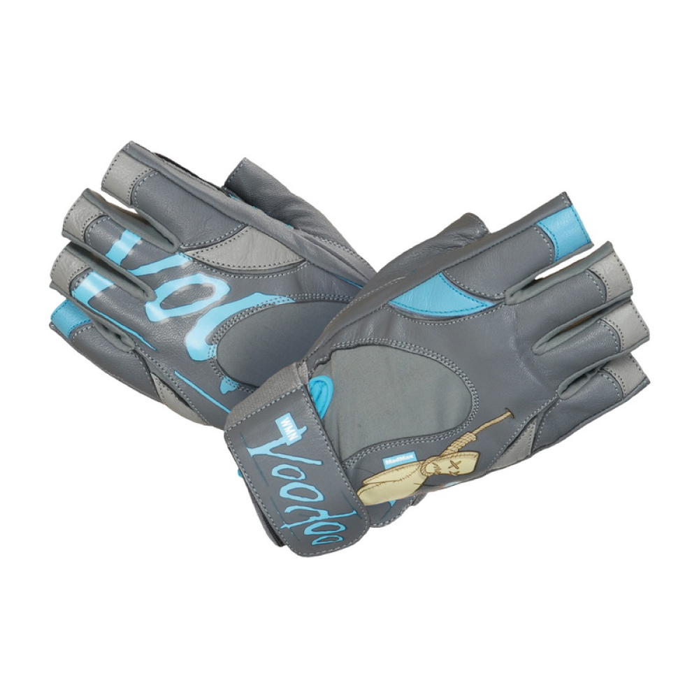 Voodoo Women`s Gloves Mid Grey/Light Blue MFG-921 (M size)