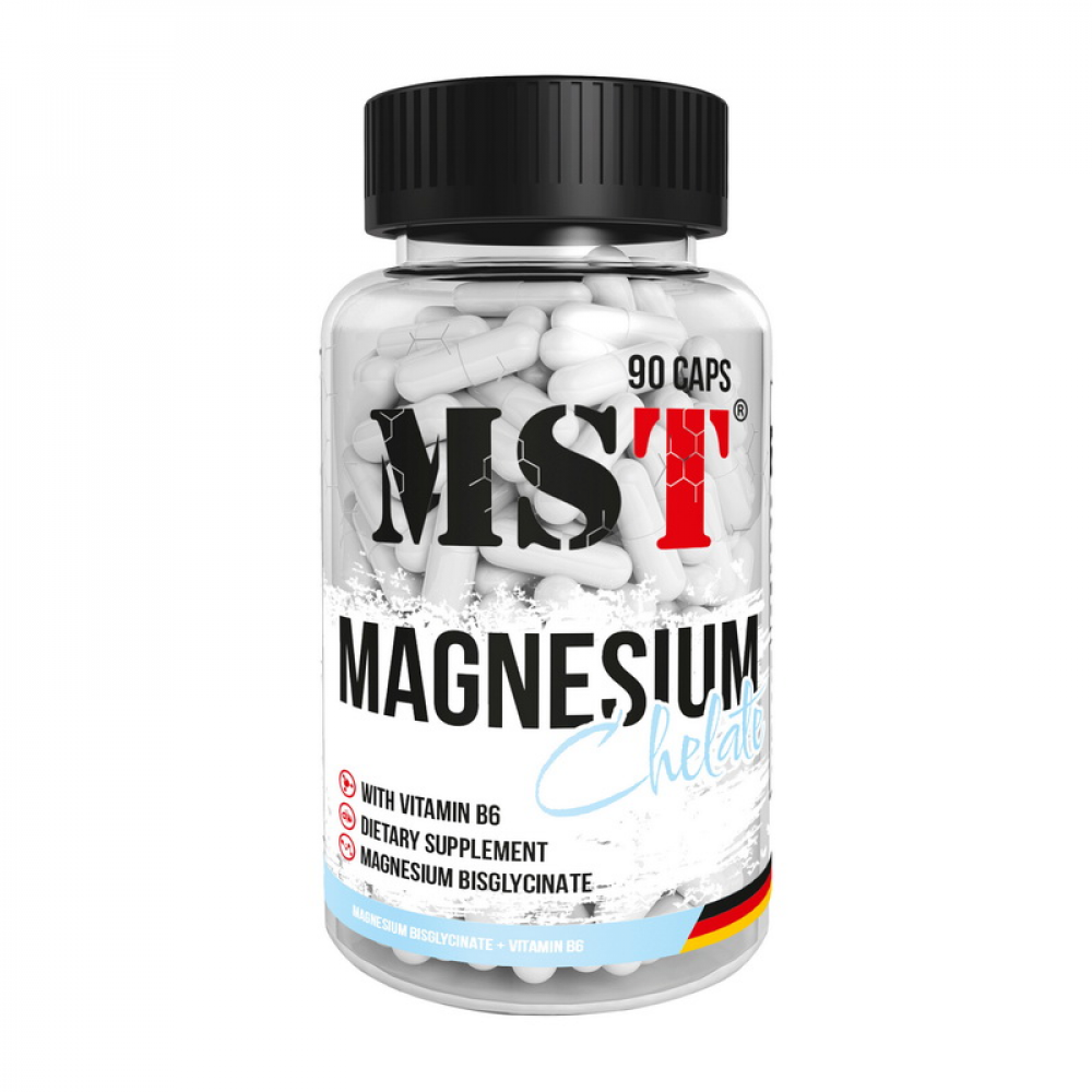 Magnesium Chelate With Vitamin B6 (90 caps)