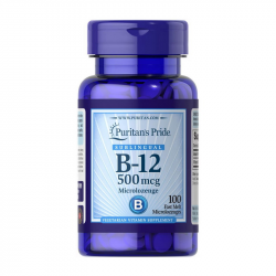 Vitamin B-12 500 mcg (100 microlozenges)