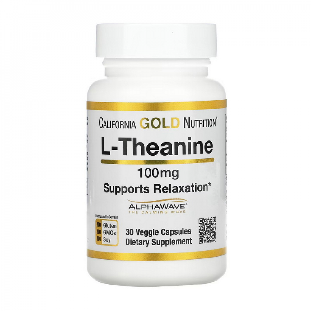 L-Theanine 100 mg (30 veg caps)