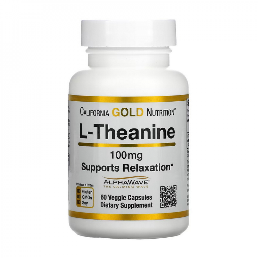 L-Theanine 100 mg (60 veg caps)