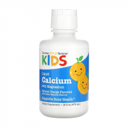 Liquid Kids Calcium with Magnesium (473 ml, natural orange)