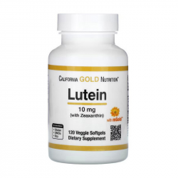 Lutein 10 mg with Zeaxanthin (120 softgels)
