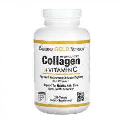 Collagen Hydrolyzed + Vitamin C (250 tab)