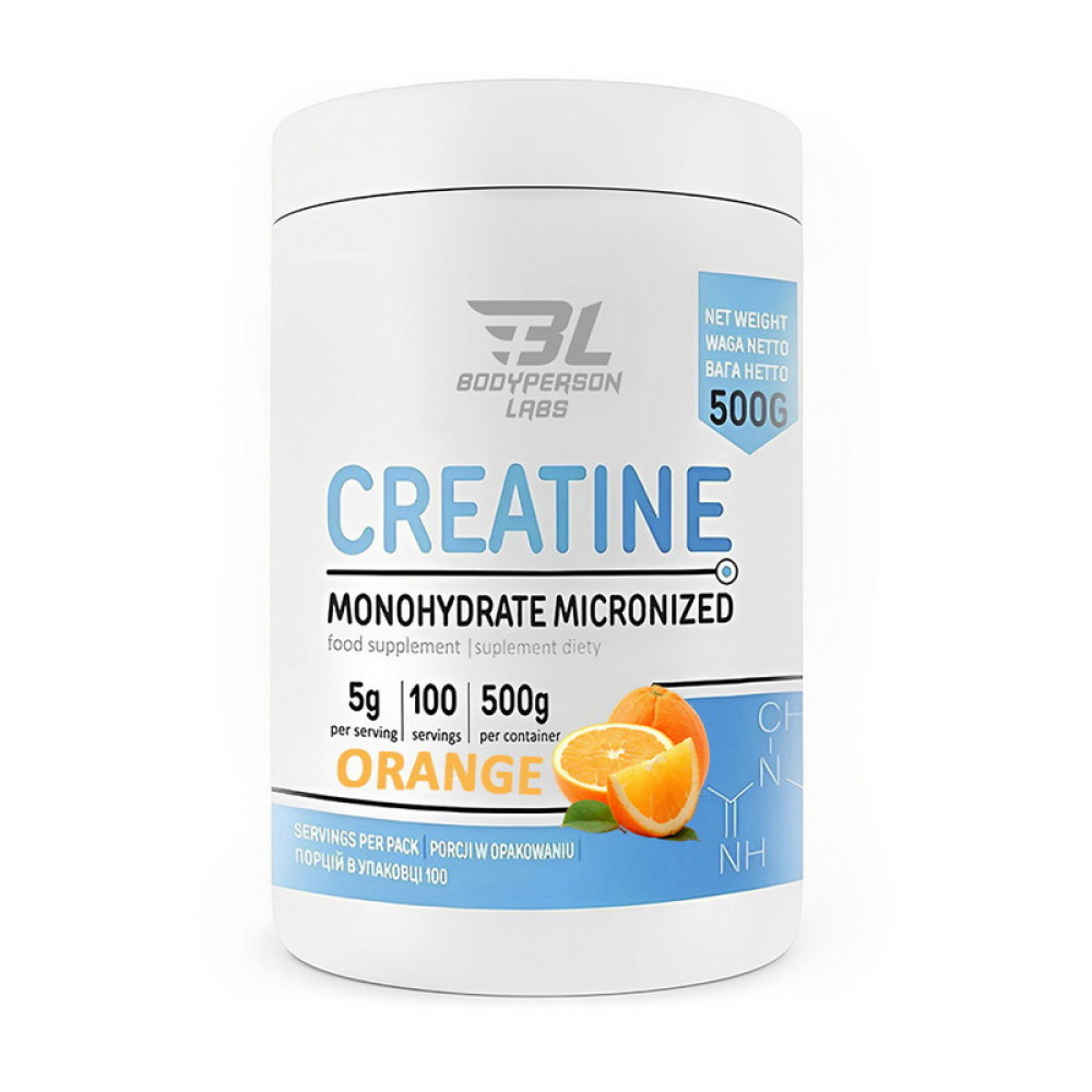 Creatine Monohydrate (500 g, orange)