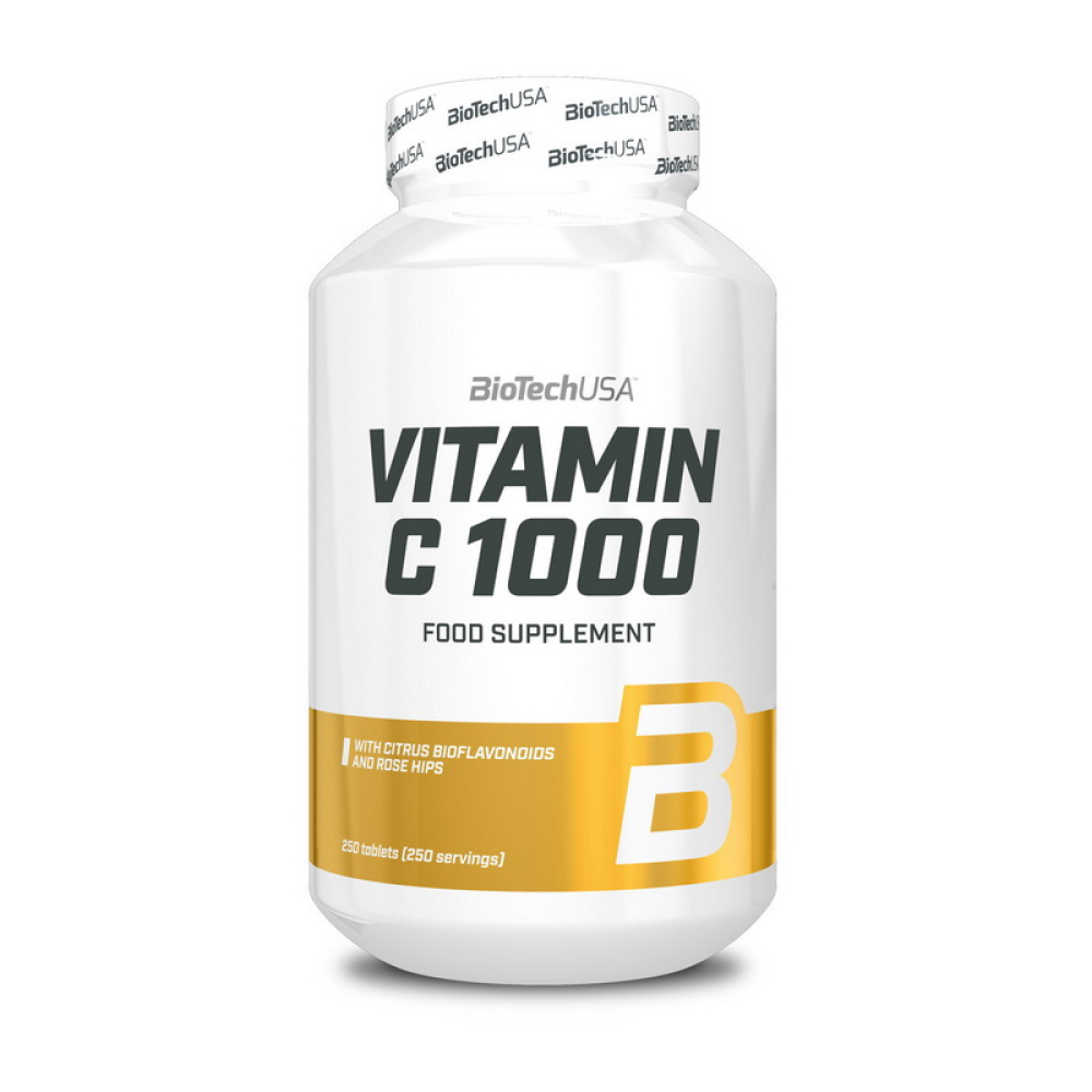 Vitamin С 1000 with citrus bioflavonoids and rose hips (250 tabs)