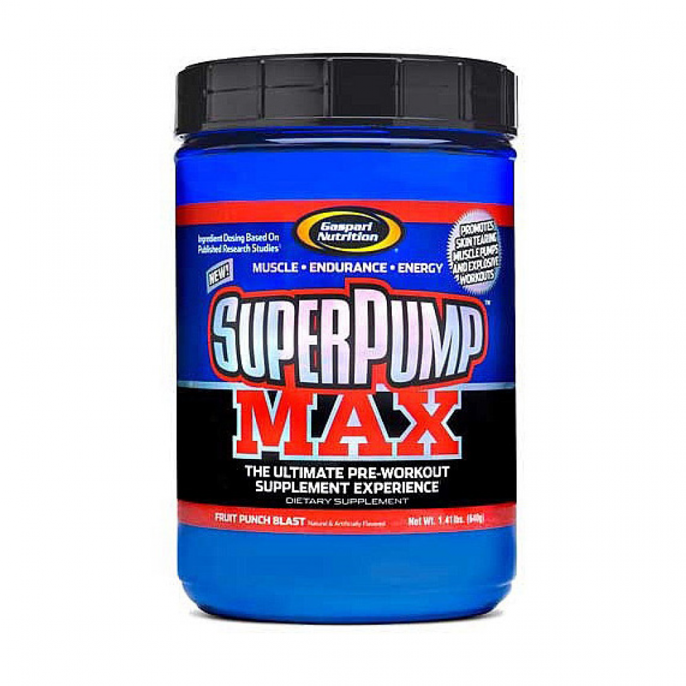 Super Pump MAX (640 g, blue raspberry ice)