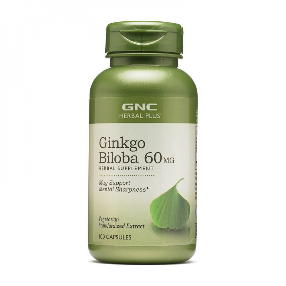 Ginkgo Biloba 60 mg (100 caps)