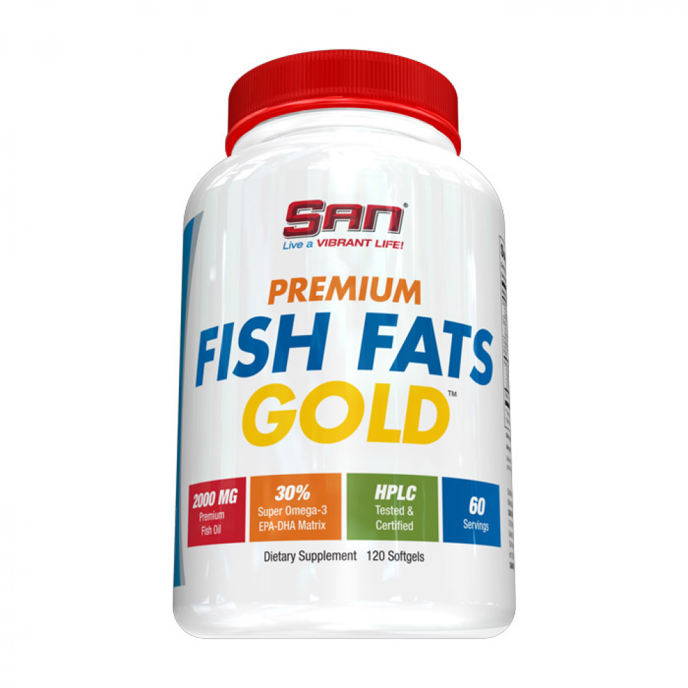 Fish Fats Gold (120 softgels)