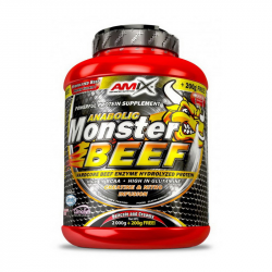 Beef Monster Protein (2 kg, strawberry with banana)