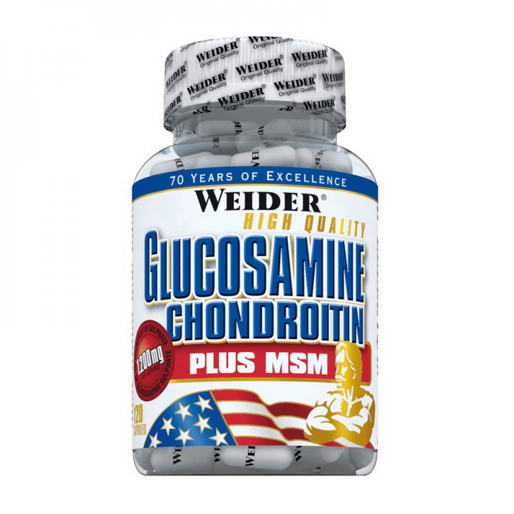 Glucosamine Chondroitin plus MSM (120 caps)