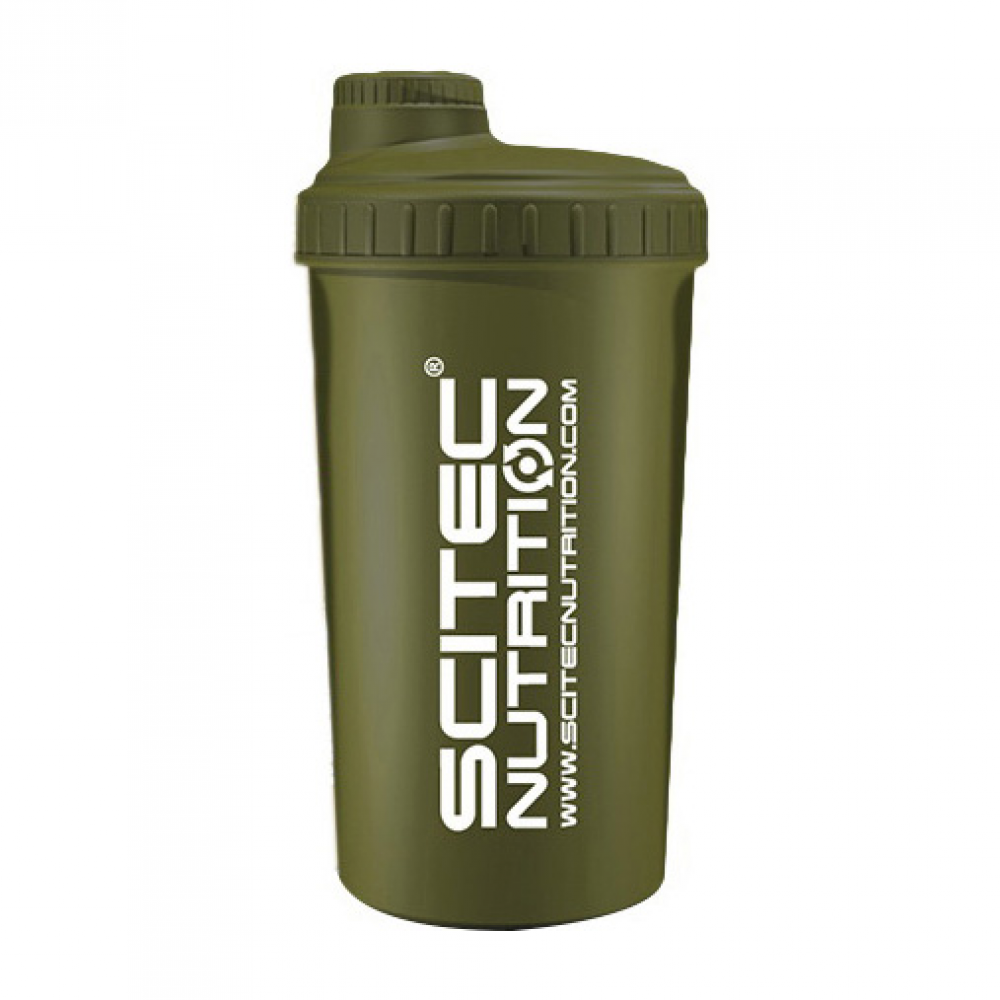 Shaker Scitec Muscle Army Green (700 ml, green)