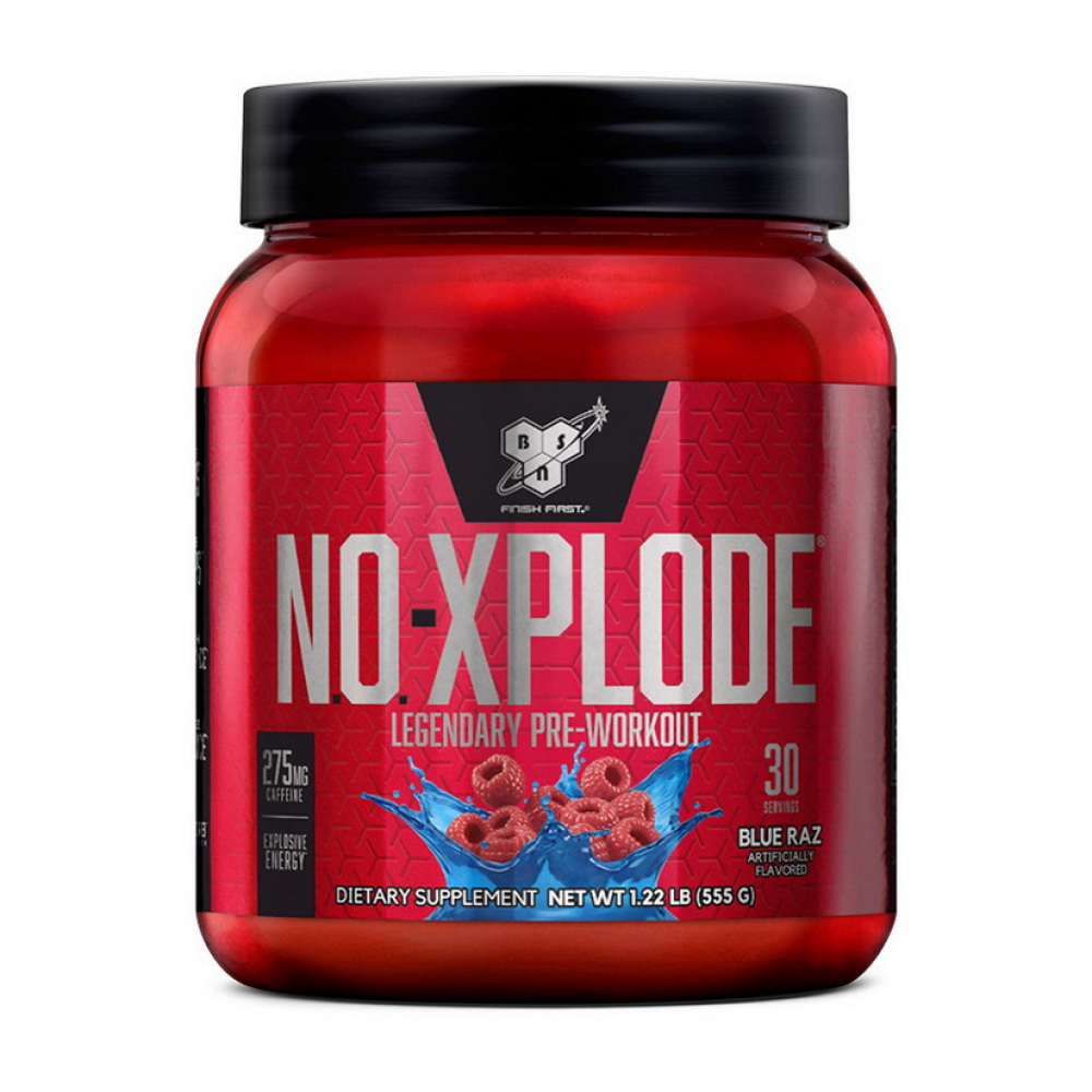 N.O.-XPLODE Pre-Workout Igniter New Formula! 30 serv. (555 g, grape)