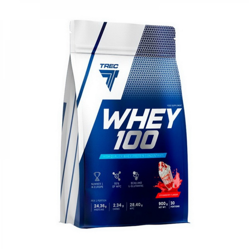 Whey 100 (2,27 kg, creamy strawberry)