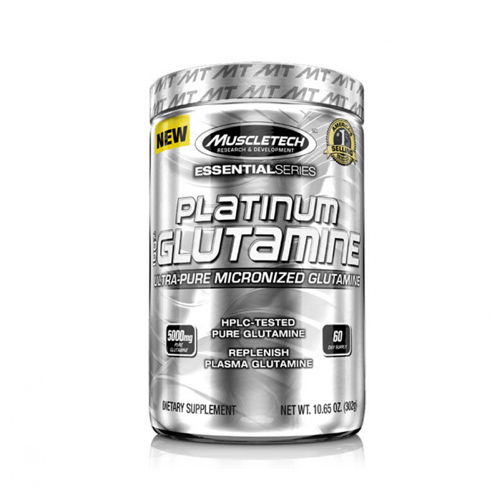 Platinum 100% Glutamine (302 g, unflavored)