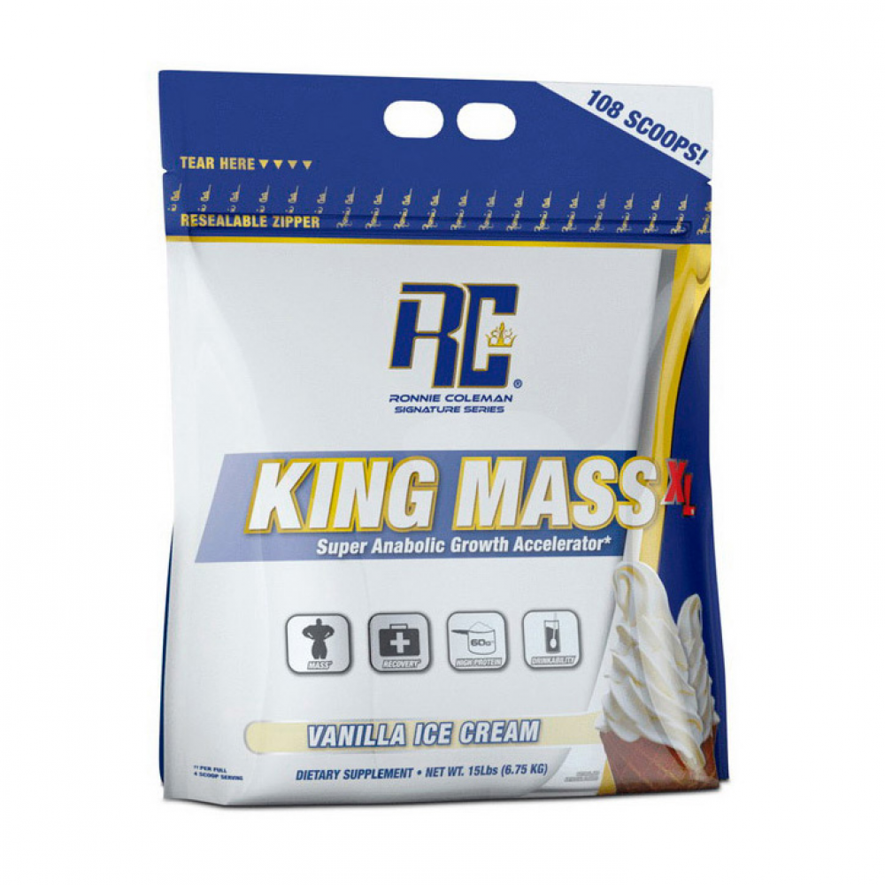 King Mass XL (6,75 kg, strawberry milkshake)