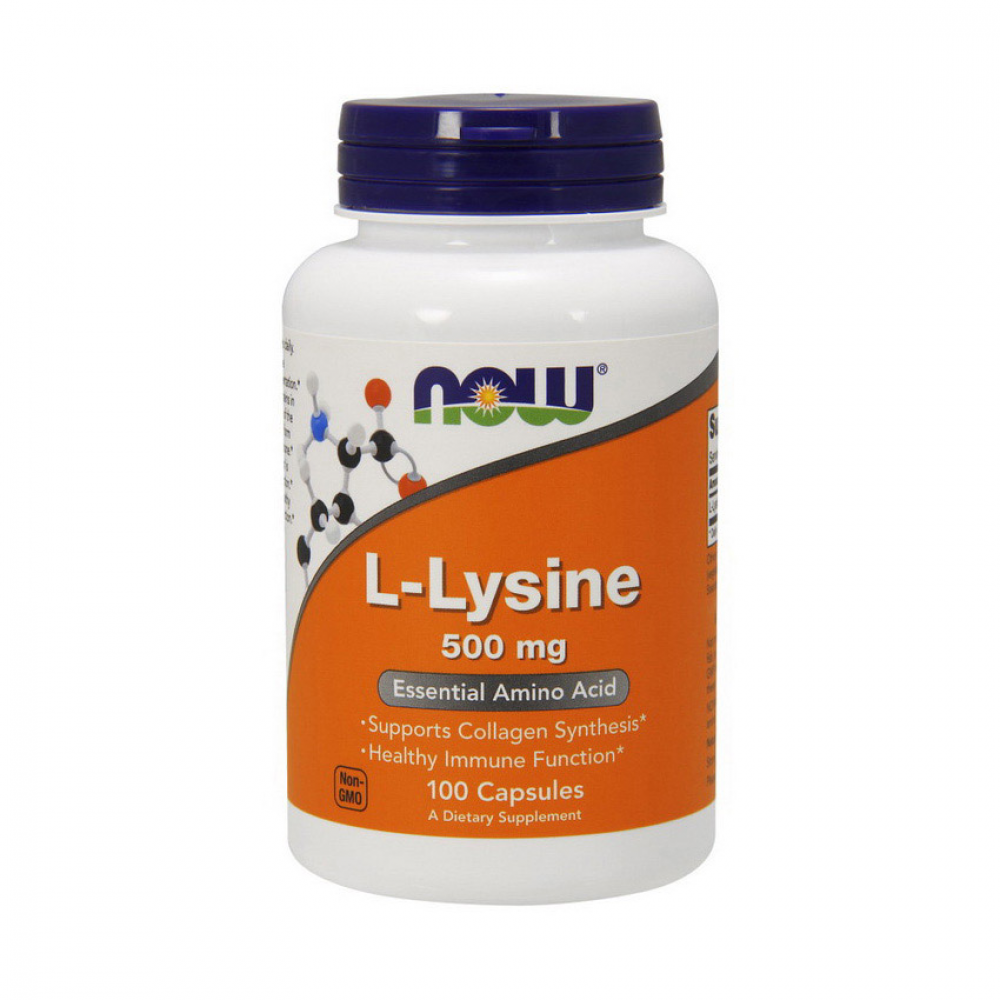 L-Lysine 500 mg (100 caps)