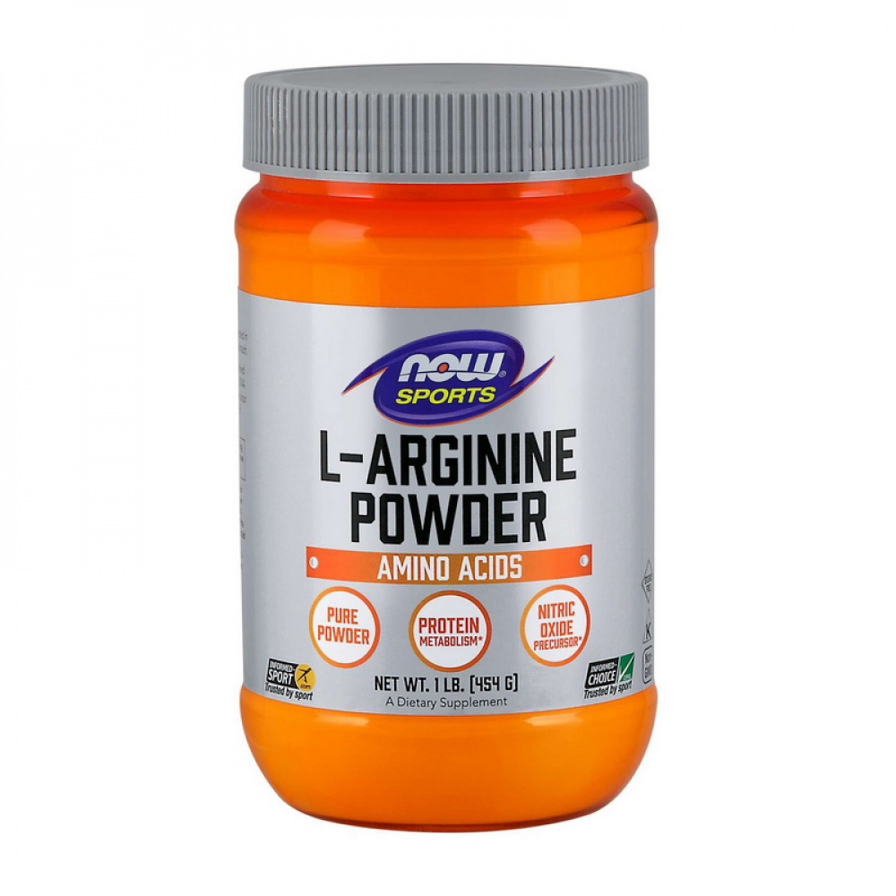 L-Arginine Powder (454 g, unflavored)