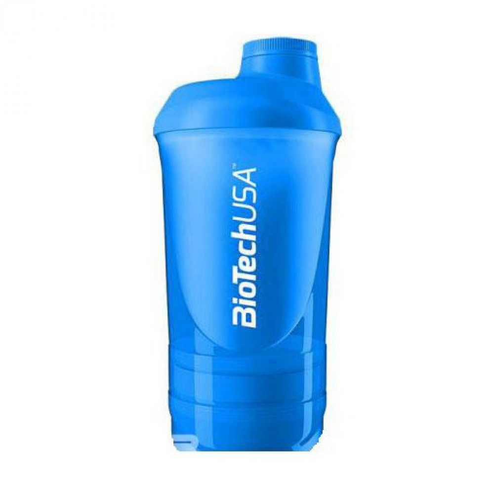 Shaker Wave + 3 in 1 (500 ml, Schocking Blue)