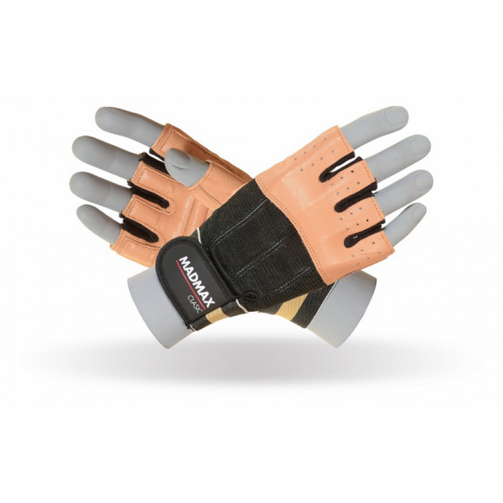 Clasic Workout Gloves Brown/Black MFG-248 (M size)