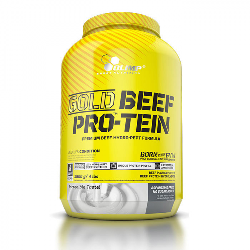 Gold BEEF Pro-Tein (1,8 kg, cookies & cream)