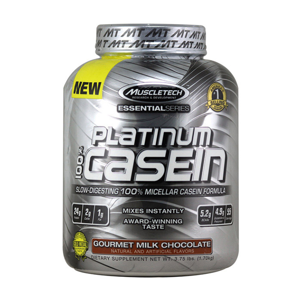 Platinum 100% Casein (1,64 kg, strawberry shortcake)