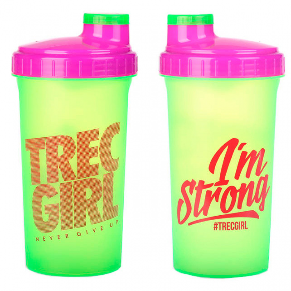 Shaker Trec Girl (700 ml, green)