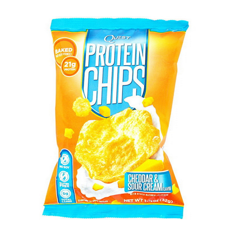 Protein Chips (32 g, cheddar & sour cream)