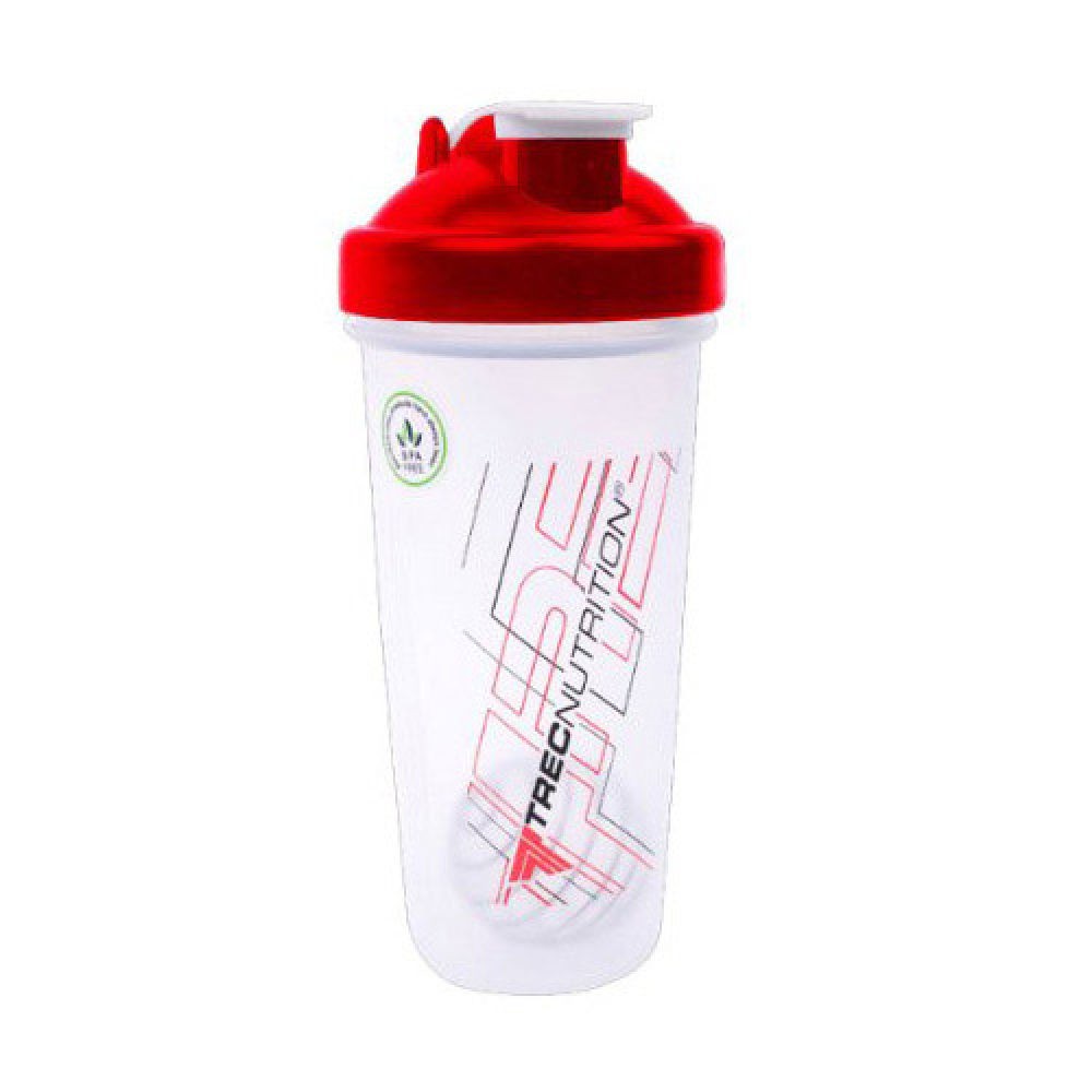 Shaker With Metall Ball (600 ml, red)