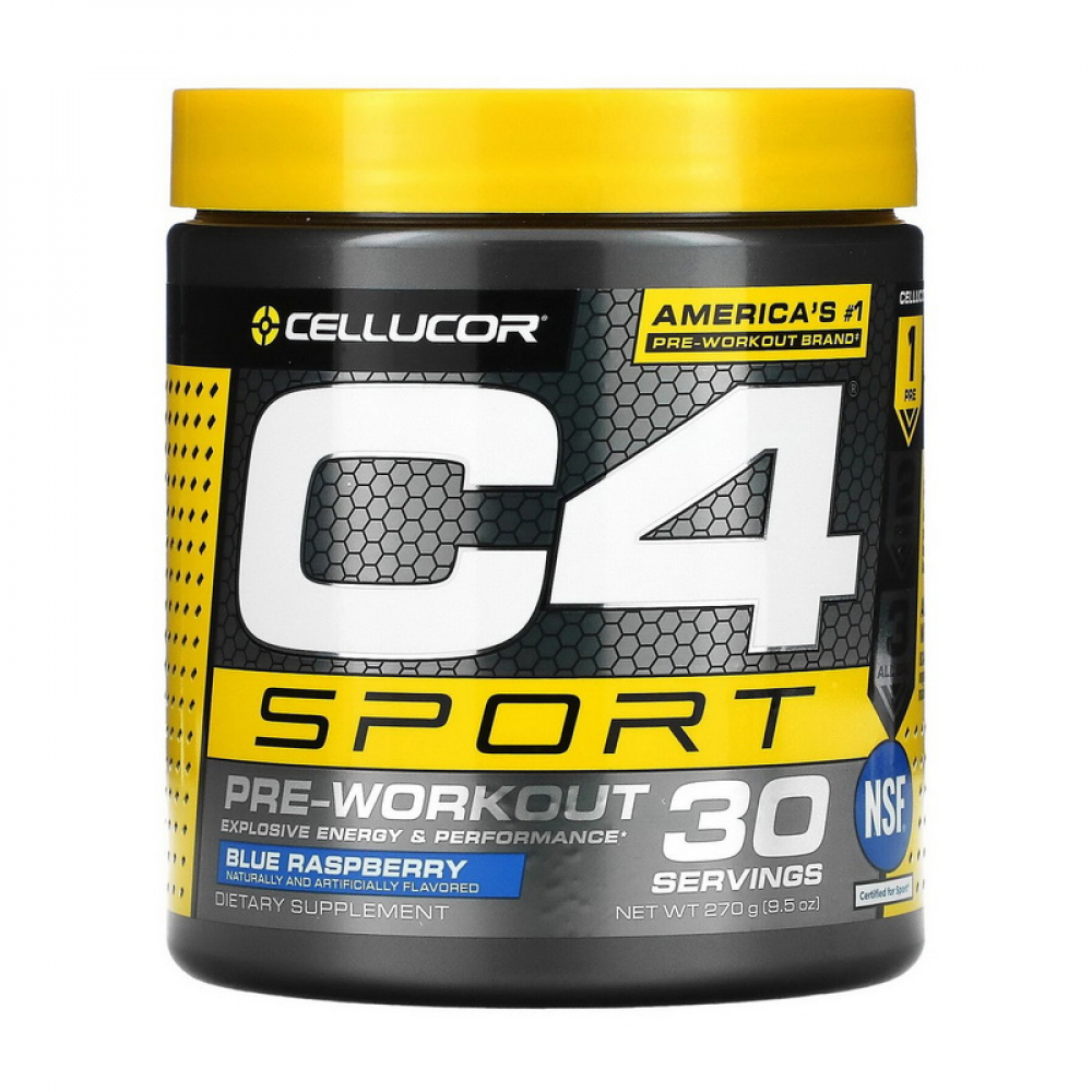 C4 Sport 30 serv. (270 g, blue raspberry)