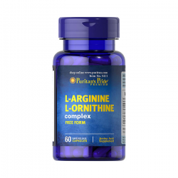 L-Arginine L-Ornithine complex (60 caps)