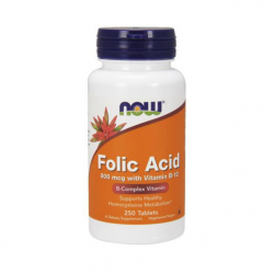 Folic Acid 800 mсg with Vitamin B-12 (250 tabs)