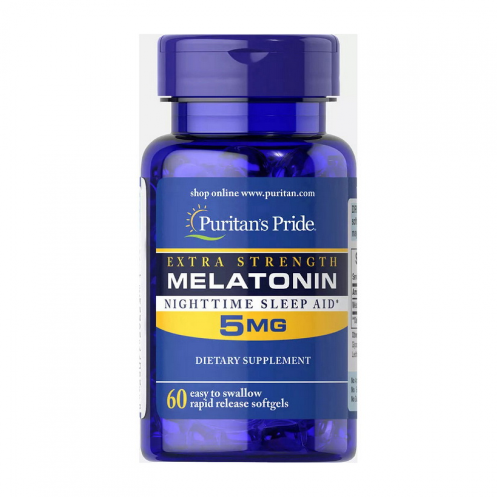 Melatonin 5 mg (60 softgels)