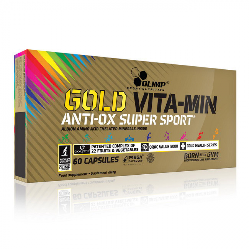 Gold VITA-MIN Anti-OX Super Sport (60 caps)