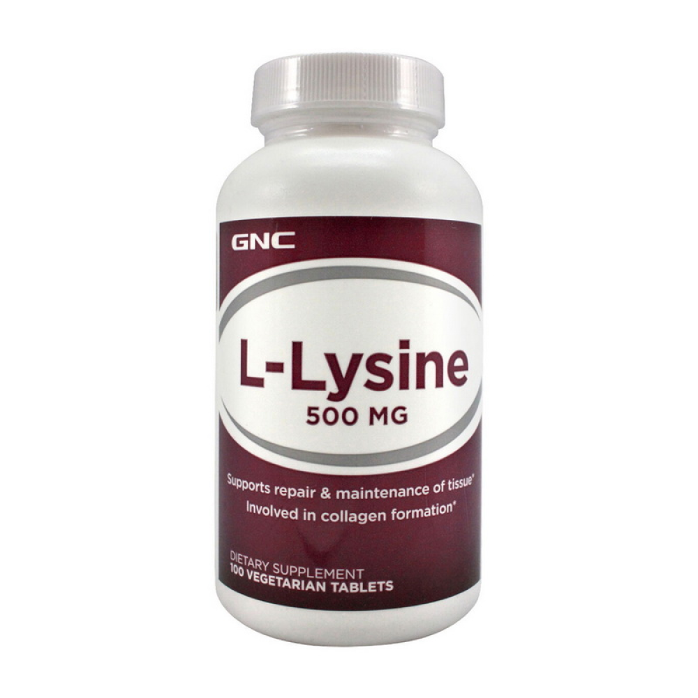 L-lysine 500 (100 veg tabs)