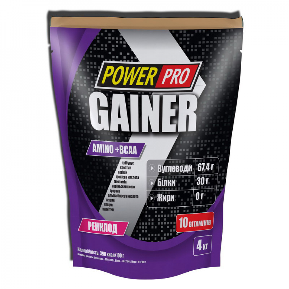 Gainer (4 kg, банан)