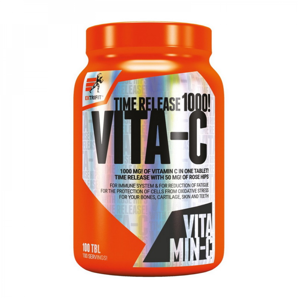 Vita-C 1000 mg time release with rose hips (100 tab)