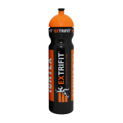 Bottle Extrifit short nozzle (700 ml, black/orange)