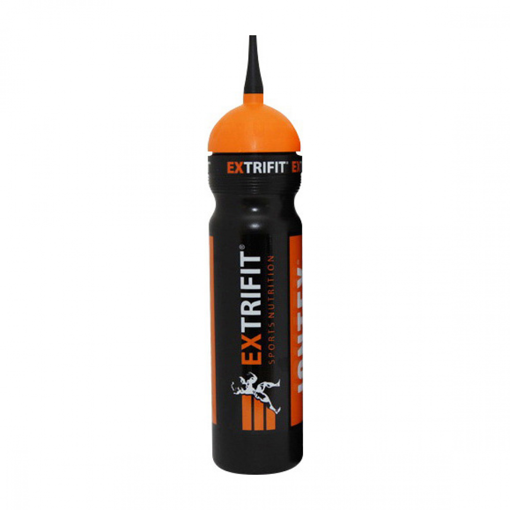 Bottle Extrifit long nozzle (700 ml, black/orange)