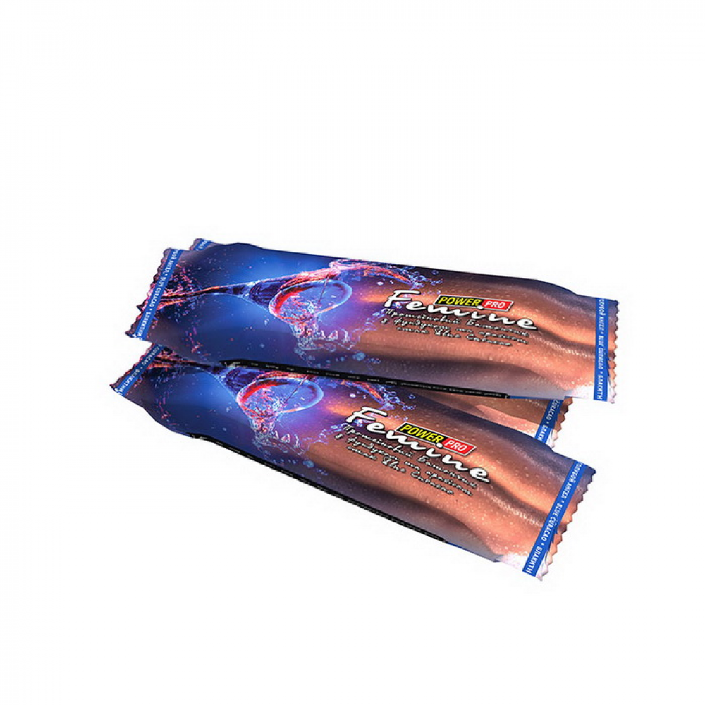 Femine Bar з фундуком та арахісом (60 g, blue curacao)