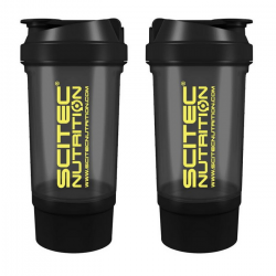 Scitec Shaker 500 Travel (500 ml, black)