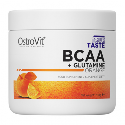 BCAA + Glutamine (200 g, orange)