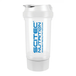 Scitec Shaker 500 Travel (500 ml, white)