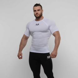 Компрессионная футболка Sportfaza Premium WHT (S size)