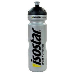 Isostar Waterbottle (1 l, gray/black)