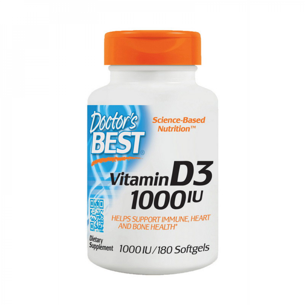 Vitamin D3 1000 IU (180 softgels)