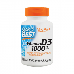 Vitamin D3 1000 IU (180 softgels)