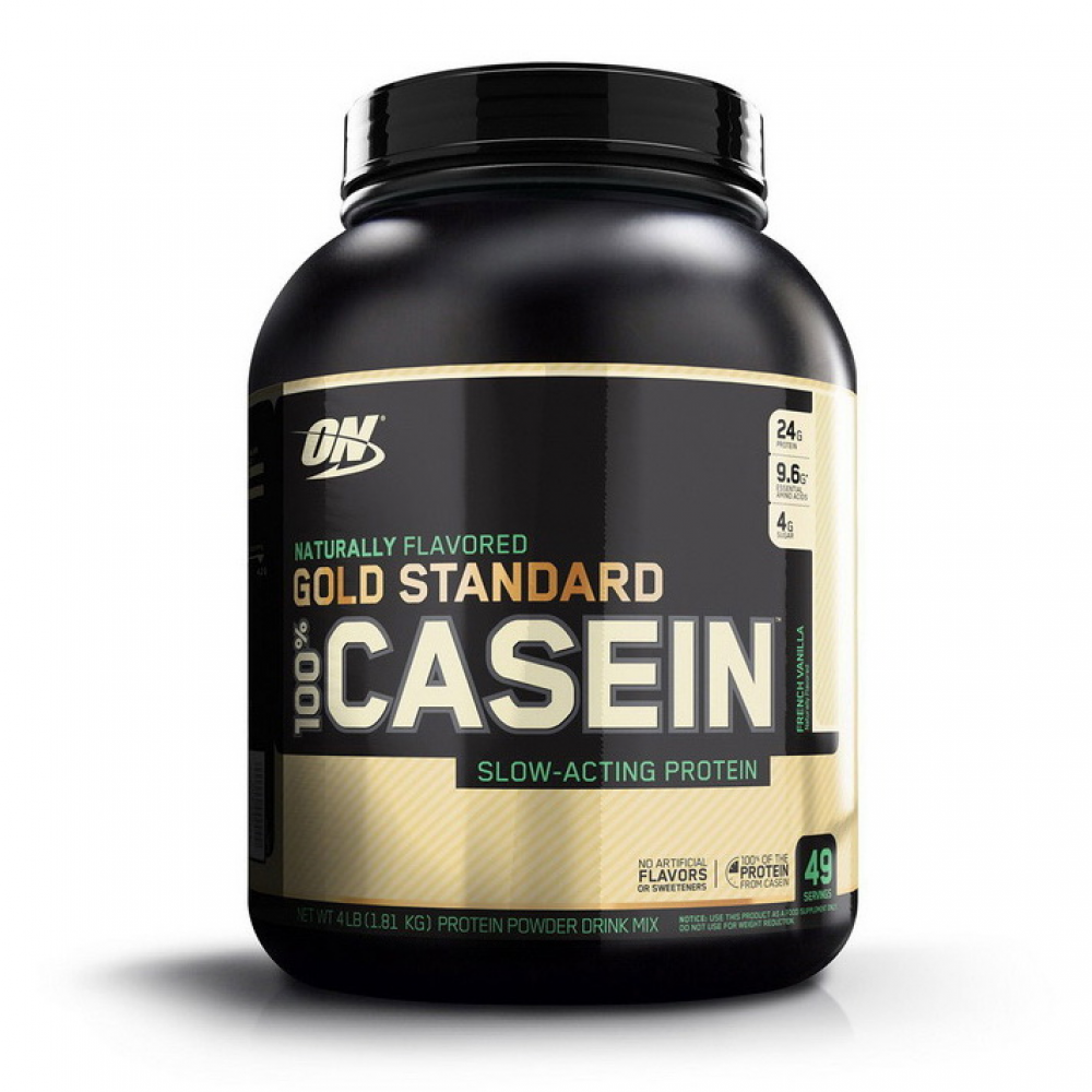 100% Gold Standard Casein Natural (1,81 kg, french vanilla)