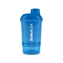 Shaker Wave Mini + 2 in 1 (300 ml, Schocking Blue)